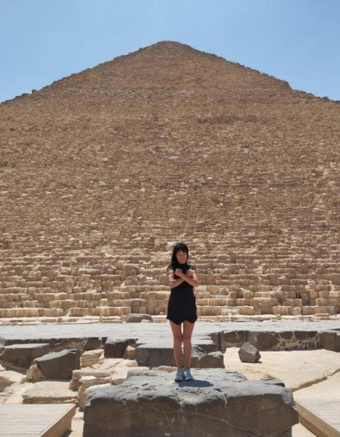 Pyramid View Gh Hotel Kafrat al Jabal Bagian luar foto