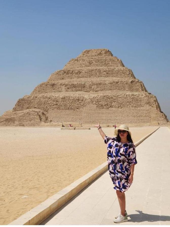 Pyramid View Gh Hotel Kafrat al Jabal Bagian luar foto
