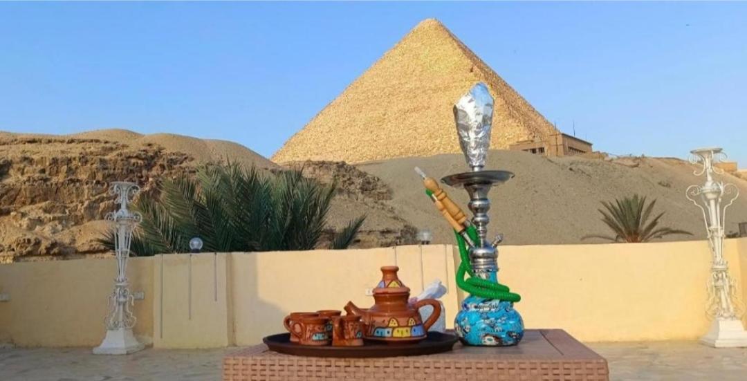 Pyramid View Gh Hotel Kafrat al Jabal Bagian luar foto