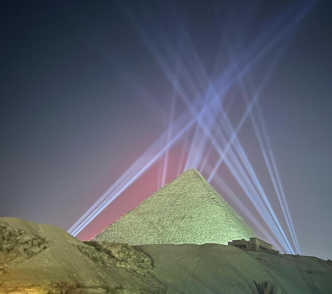 Pyramid View Gh Hotel Kafrat al Jabal Bagian luar foto