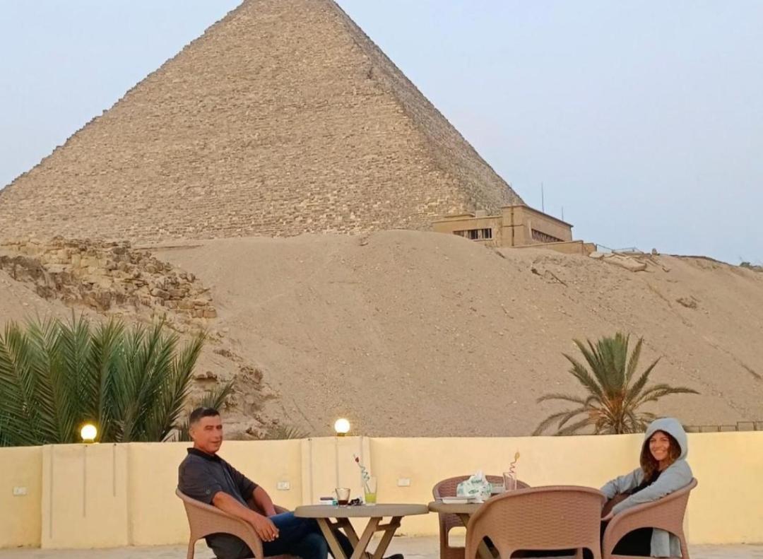 Pyramid View Gh Hotel Kafrat al Jabal Bagian luar foto