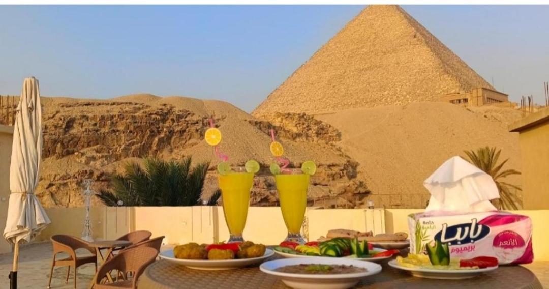 Pyramid View Gh Hotel Kafrat al Jabal Bagian luar foto