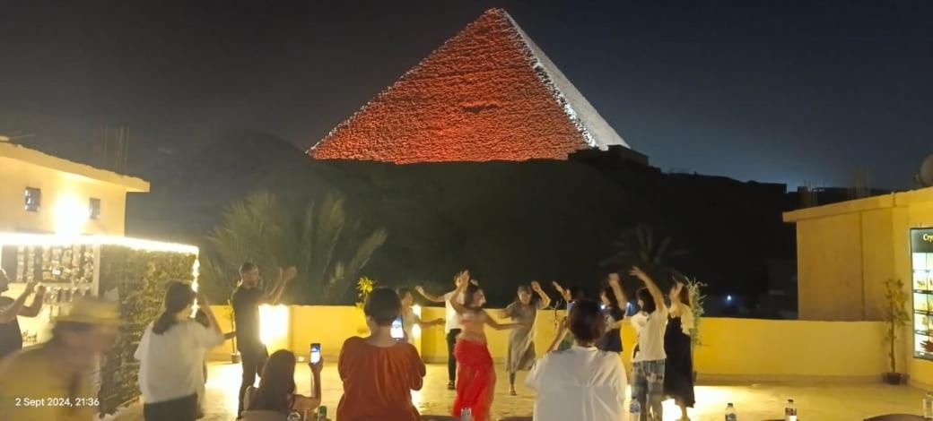 Pyramid View Gh Hotel Kafrat al Jabal Bagian luar foto