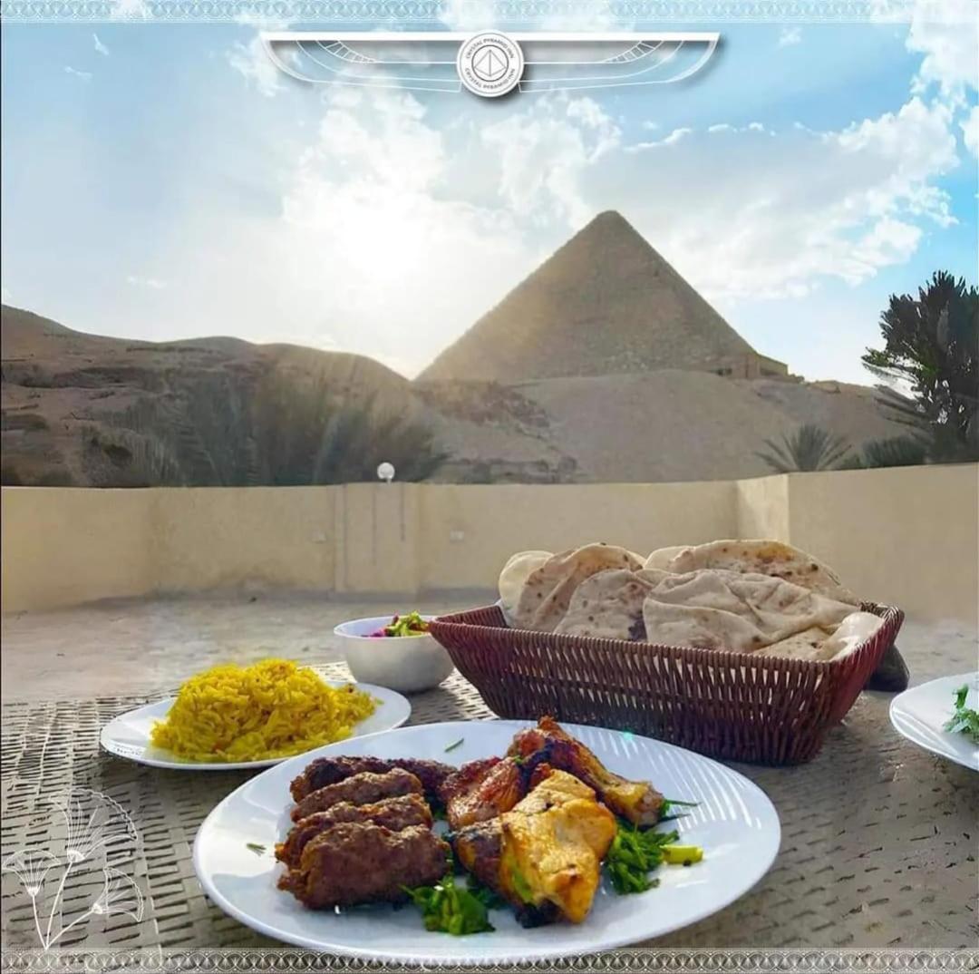 Pyramid View Gh Hotel Kafrat al Jabal Bagian luar foto